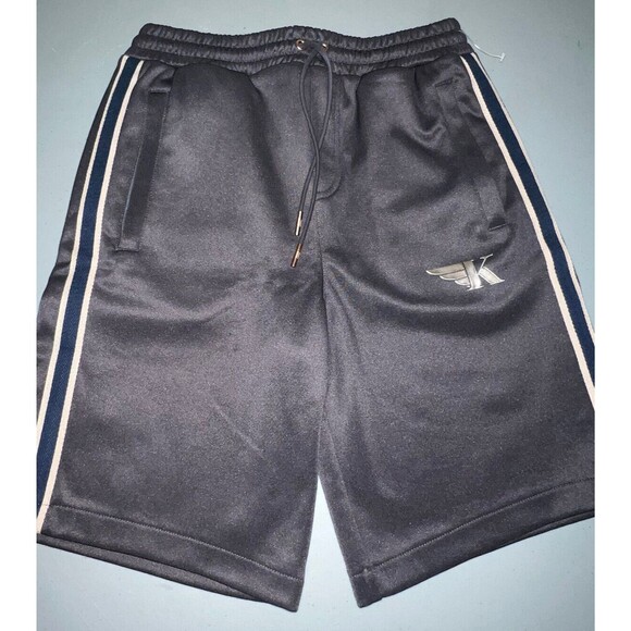 KITH Adidas Athletic Track Shorts Grey with stripe and logo - NWOT Small - Picture 1 of 8